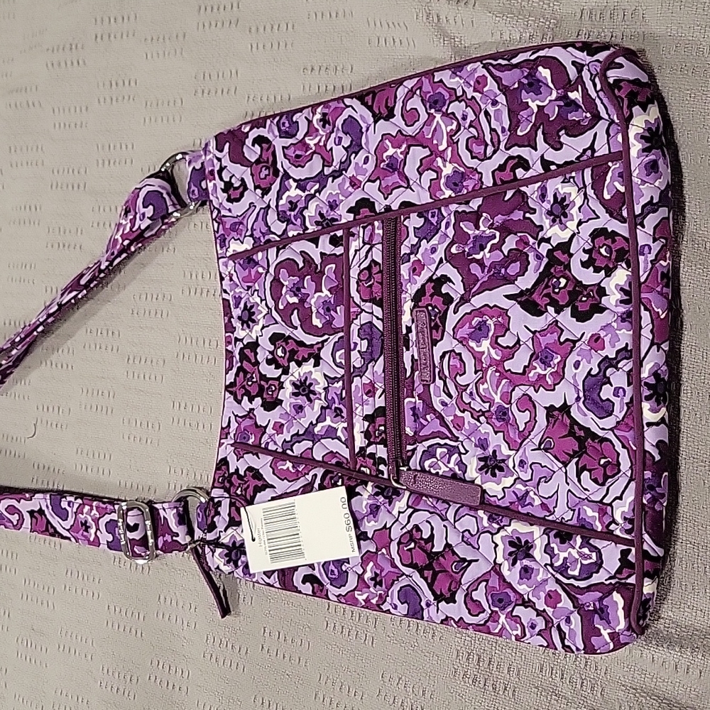 Vera Bradley Lilac Paisley Hipster bag